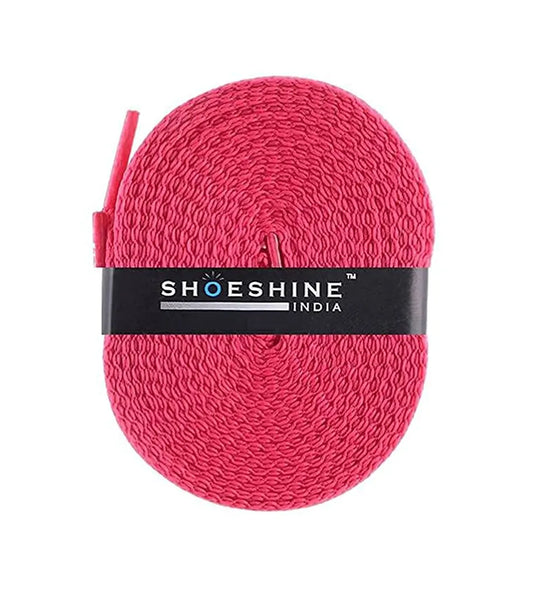 SHOESHINE Flat Shoelace (1 Pair) Cream sports and sneaker shoe laces