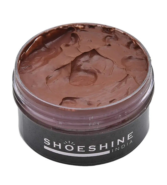 SHOESHINE shoe cream (Brown)- professional leather shoe polish