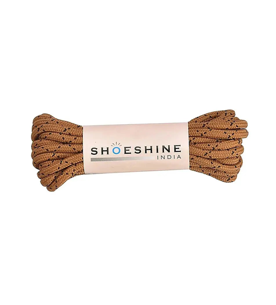 SHOESHINE Shoe Lace (1 Pair) 4mm Orange Round Shoelace & Boot Laces
