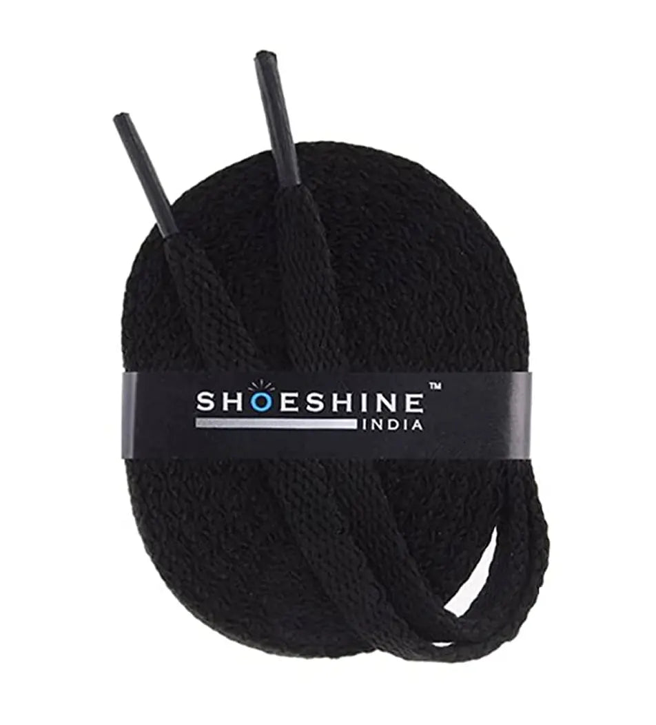 SHOESHINE Flat Shoelace (1 Pair) Royal Blue sports and sneaker shoe laces