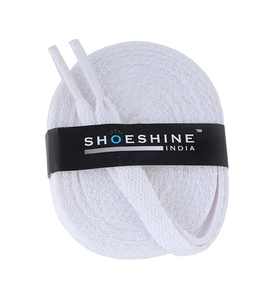 SHOESHINE Flat Shoelace (1 Pair) Dark Grey sports and sneaker shoe laces