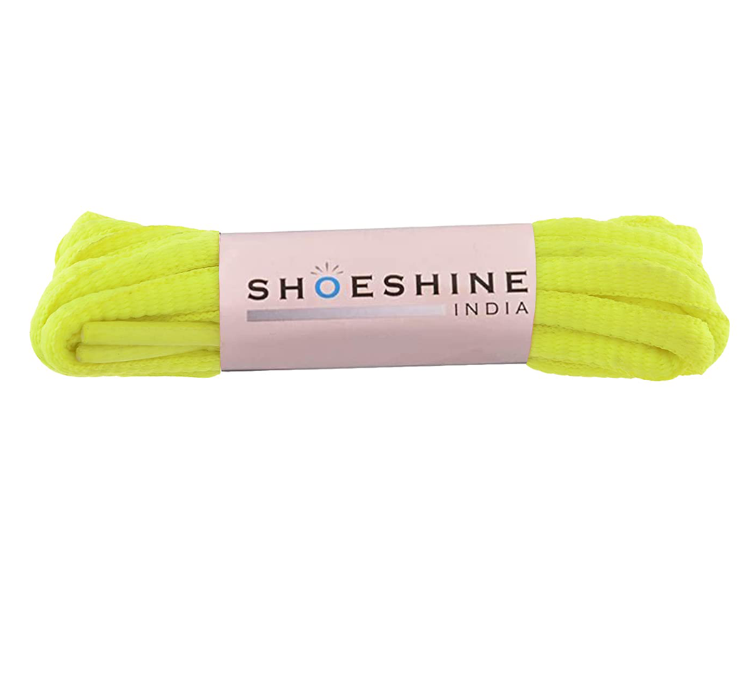 Shoeshine Oval Shoelace 1 Pair - Red shoe lace